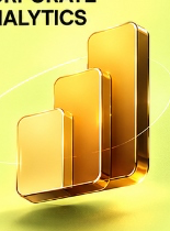 3D Gold Steps