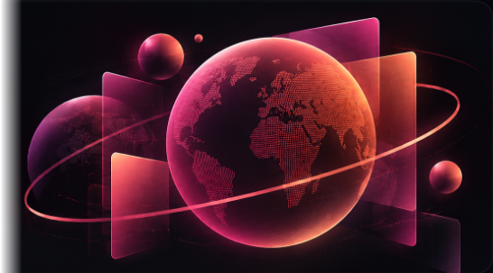 Outré Bespoke 2026 Global Webinar 3D Earth Globe